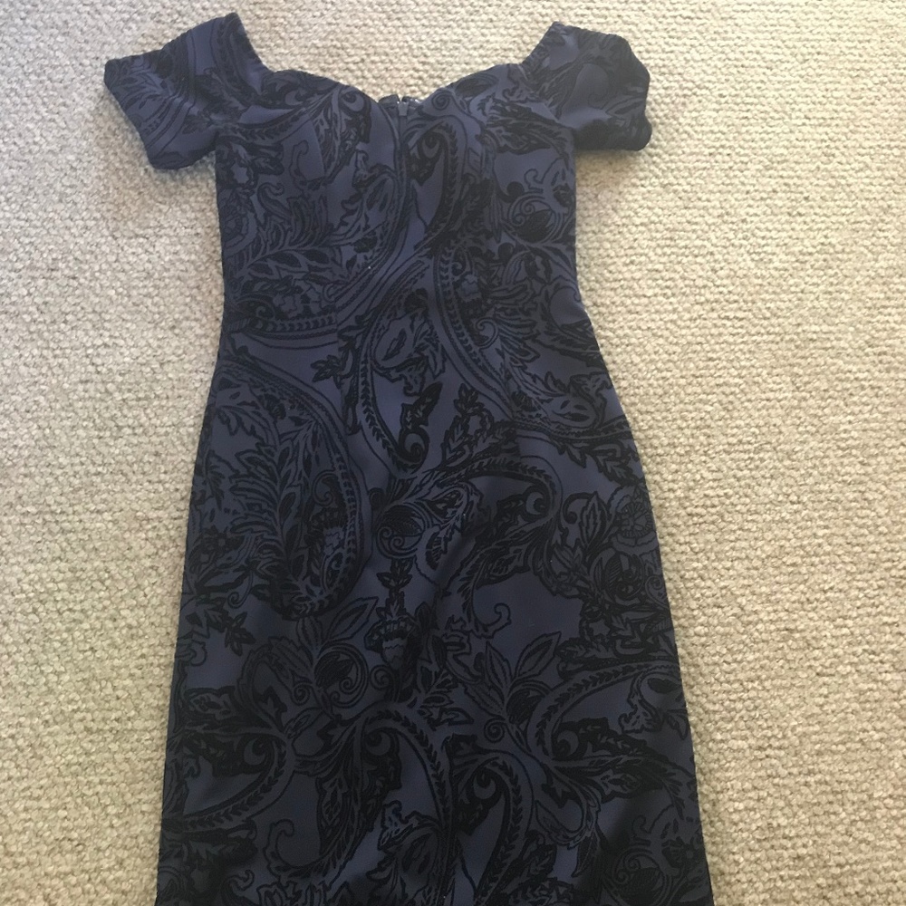 Stunning Adrianna Papell  Off the Shoulder Dress